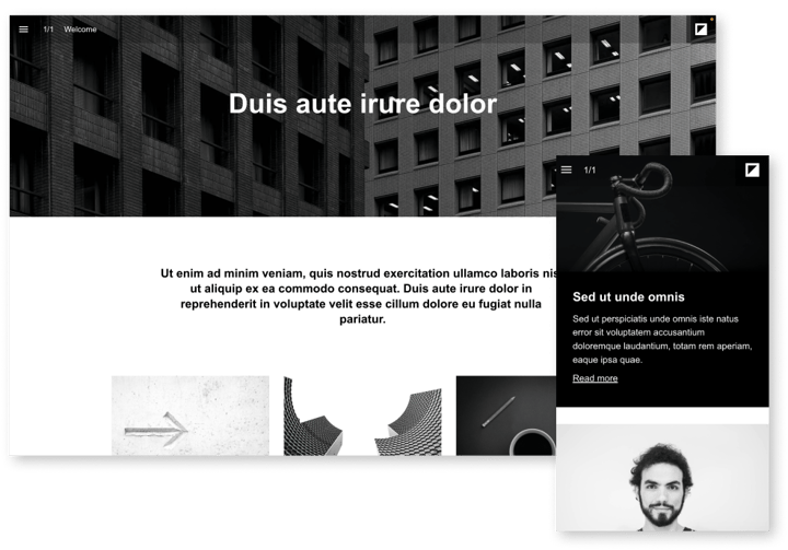 Foleon content hub template